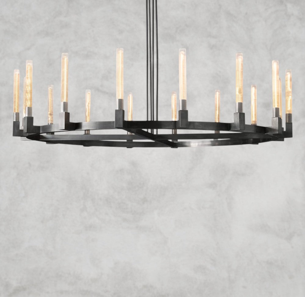 CANNELE ROUND CHANDELIER 36", 48", 60", 72"